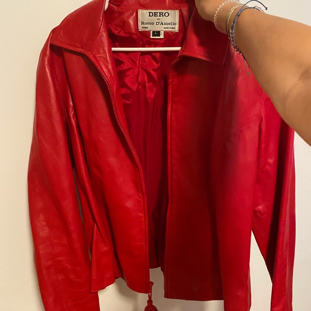 Leather jacket